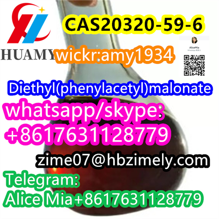 BMK Diethyl(phenylacetyl) CAS20320-59-6 wickr:amy1934